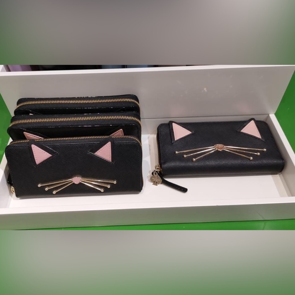 NWOT Kate Spade Cat Wallet